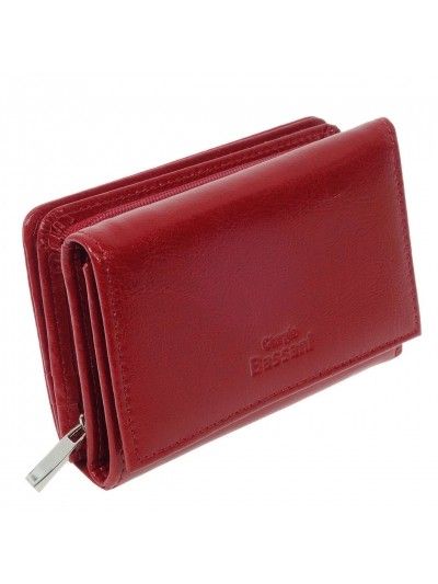 portfel skórzany Giorgio Bassani 062/czerwony